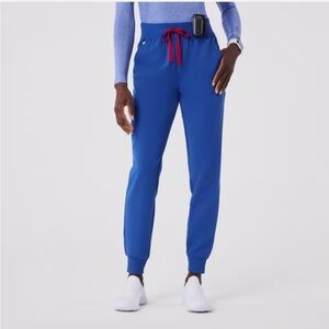 Figs Women’s Limited Edition Zamora Pocket Jogger Pant Scrub Winning Blue L